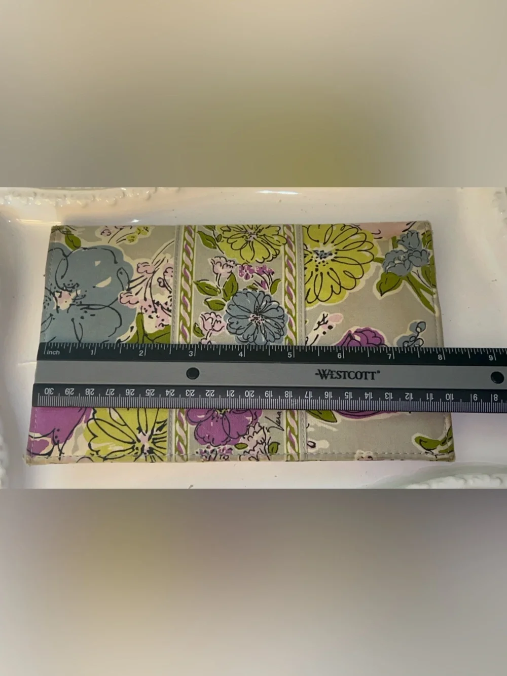 Vera Bradley travel wallet organizer in Watercolor floral pattern